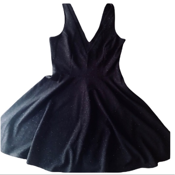 Jump Women’s Black Fit & Flare Mini Sparkle Dress Size 3 NWT - Picture 7 of 14